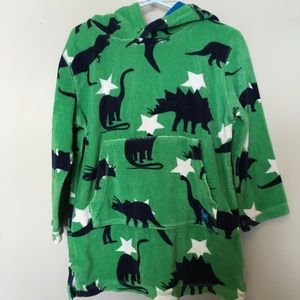 Mini Boden Toweling Hoodie-Toddler